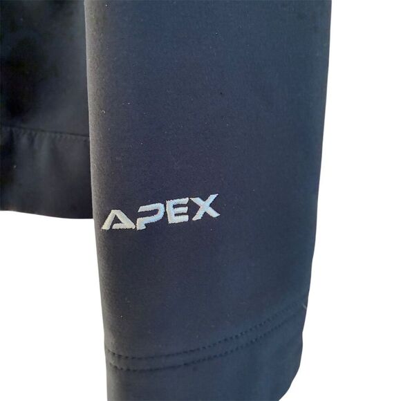 The North Face Men's Black Softshell Jacket Size M Weather Resistant - Picture 4 of 8